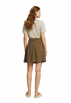ESPRIT Light - A-Line Skirt - Khaki Green