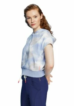 Print T-Shirt - Grey Blue