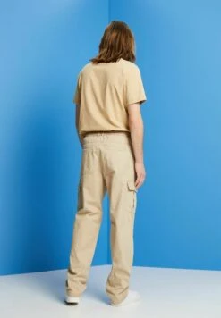 ESPRIT Cargo Trousers - Sand -Esprit Sales Store 022baee538584be890629eddc57bcbfe