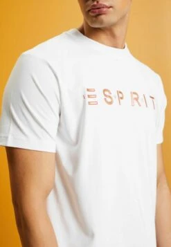 ESPRIT Mit Logo - Print T-Shirt - White -Esprit Sales Store 029bfd1eab0343518b576804da12febf