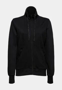 Zip-Up Sweatshirt - Black -Esprit Sales Store 02fda5e1be47404597ec6046825f10e0
