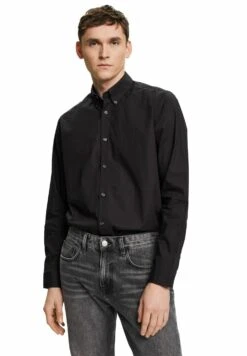 ESPRIT Button-Down - Shirt - Black -Esprit Sales Store 033717955aa649c0b23e1020be62996a