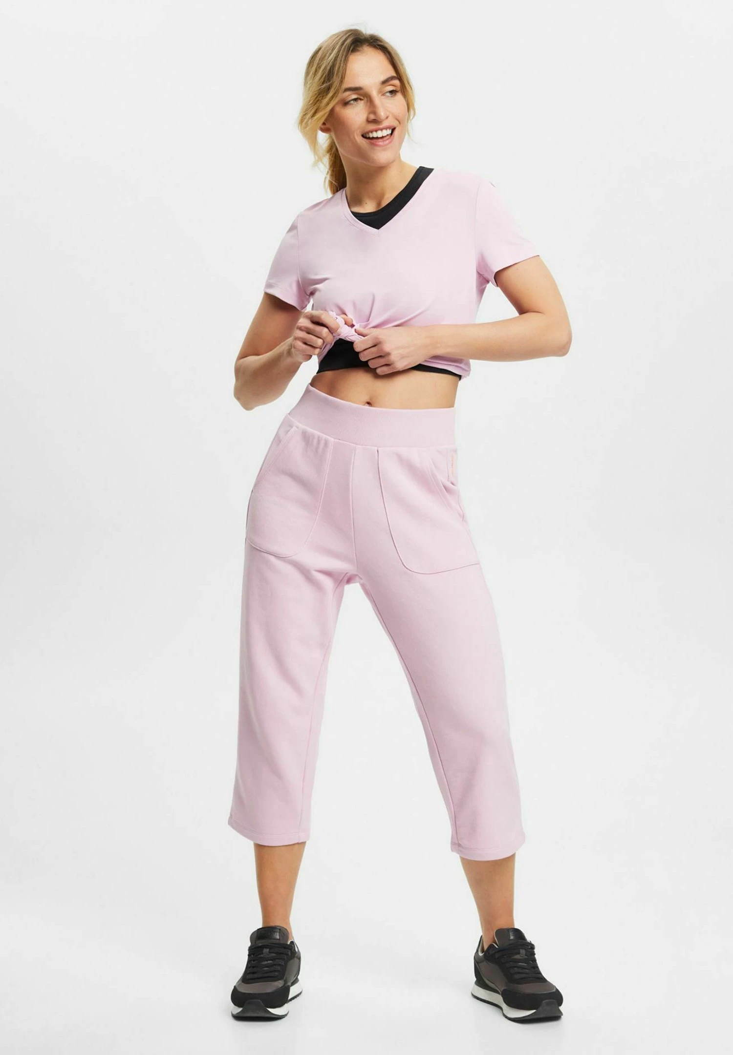 In Cropped-Länge - Tracksuit Bottoms - Lilac 2 In Cropped-Länge - Tracksuit Bottoms - Lilac - Image 2