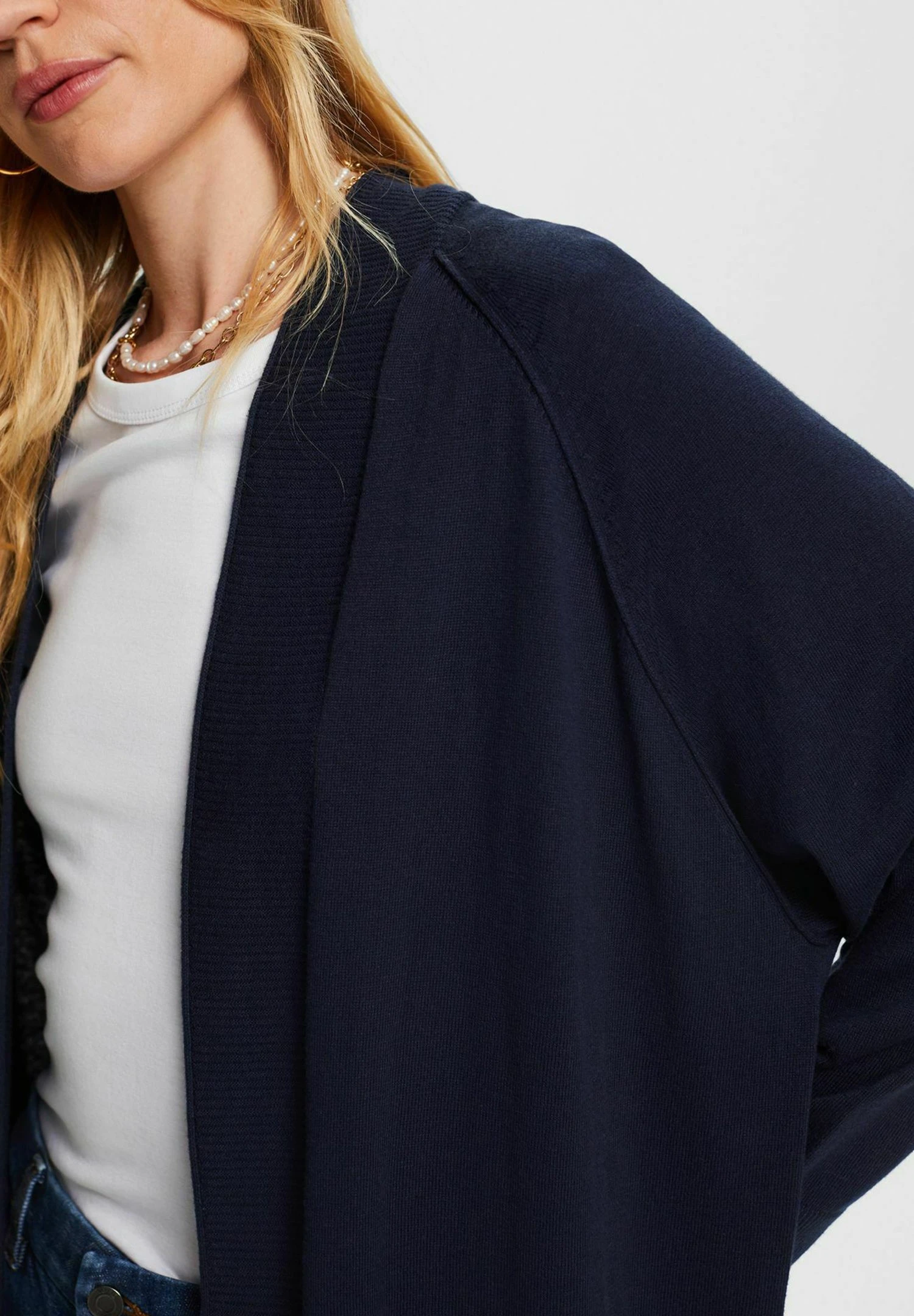 ESPRIT Cardigan - Navy 4 ESPRIT Cardigan - Navy - Image 4