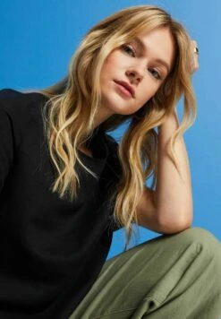 ESPRIT Rn Blou - Basic T-Shirt -Esprit Sales Store 0877b77c2017429fbeba1b74e35b5e5a