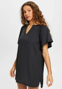ESPRIT Tunikakleid Tayrona Für Den- Beach Accessory - Black