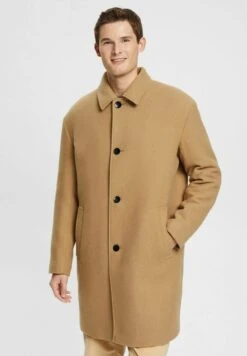 ESPRIT Short Coat - Khaki Beige