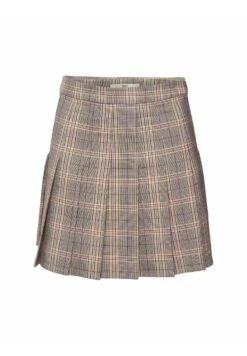 Edc By Esprit Mit Karomuster - A-Line Skirt - Beige -Esprit Sales Store 0b6e730753bd44a7a2f27fe49db0459f