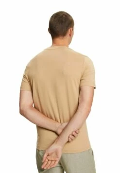 ESPRIT Basic T-Shirt - Beige -Esprit Sales Store 0b8ac390218e473d9966f0a4352b7783