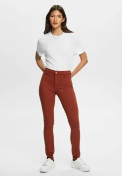 Edc By Esprit Trousers - Rust Brown 16 Edc By Esprit Trousers - Rust Brown -Esprit Sales Store 0be831460a0d4163984b522a3748f880