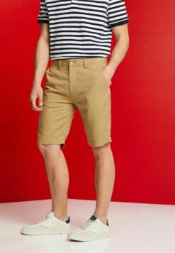 ESPRIT Im Stil - Shorts - Khaki Beige -Esprit Sales Store 0ecef590517d4adf8f0135900fc106f3