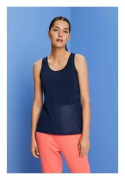 Top - Navy -Esprit Sales Store 126bb0e1997244c8acfcaaa987e04c39