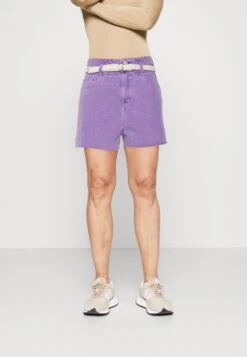 Edc By Esprit Denim Shorts - Purple