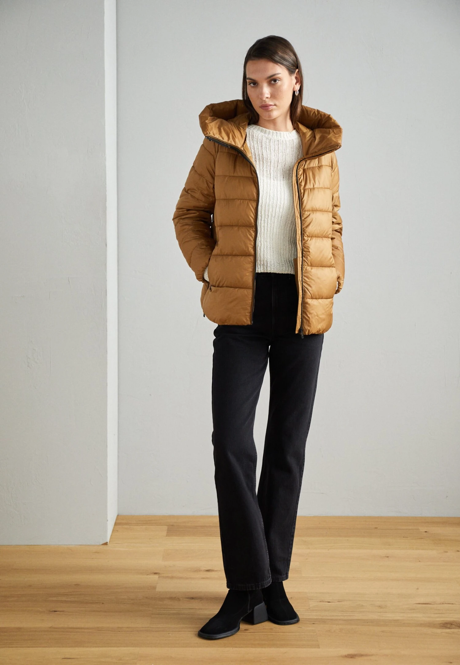 ESPRIT Winter Jacket - Caramel 2 ESPRIT Winter Jacket - Caramel - Image 2