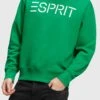 ESPRIT Logo - Sweatshirt - Green