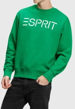 ESPRIT Logo - Sweatshirt - Green