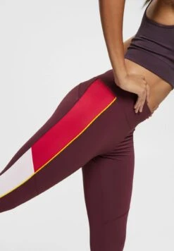 Colorblock - Leggings - Bordeaux Red 12 Colorblock - Leggings - Bordeaux Red -Esprit Sales Store 154d9b6b1f344007af6ed106df907b43