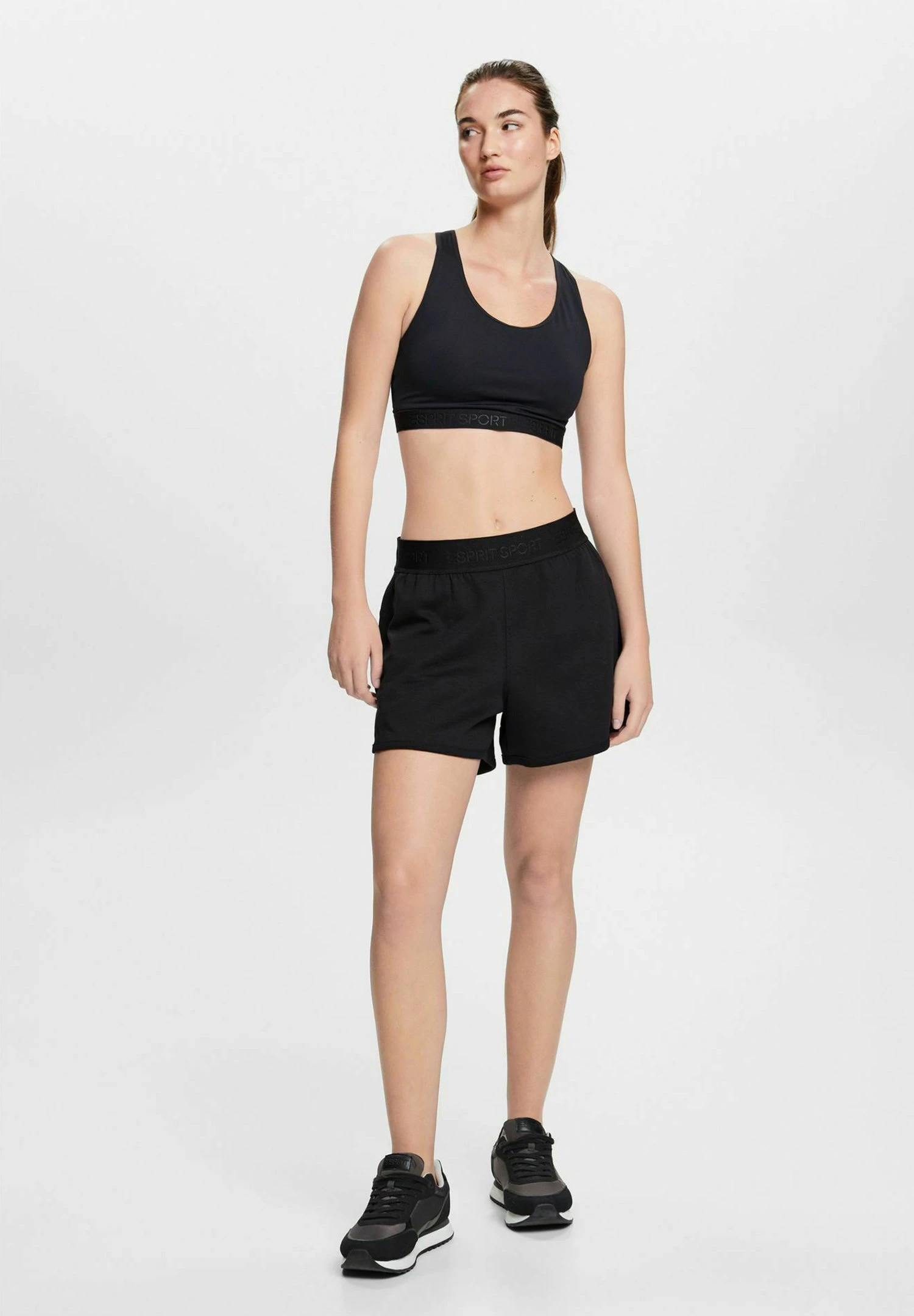 Light Support Sports Bra - Black 2 Light Support Sports Bra - Black - Image 2