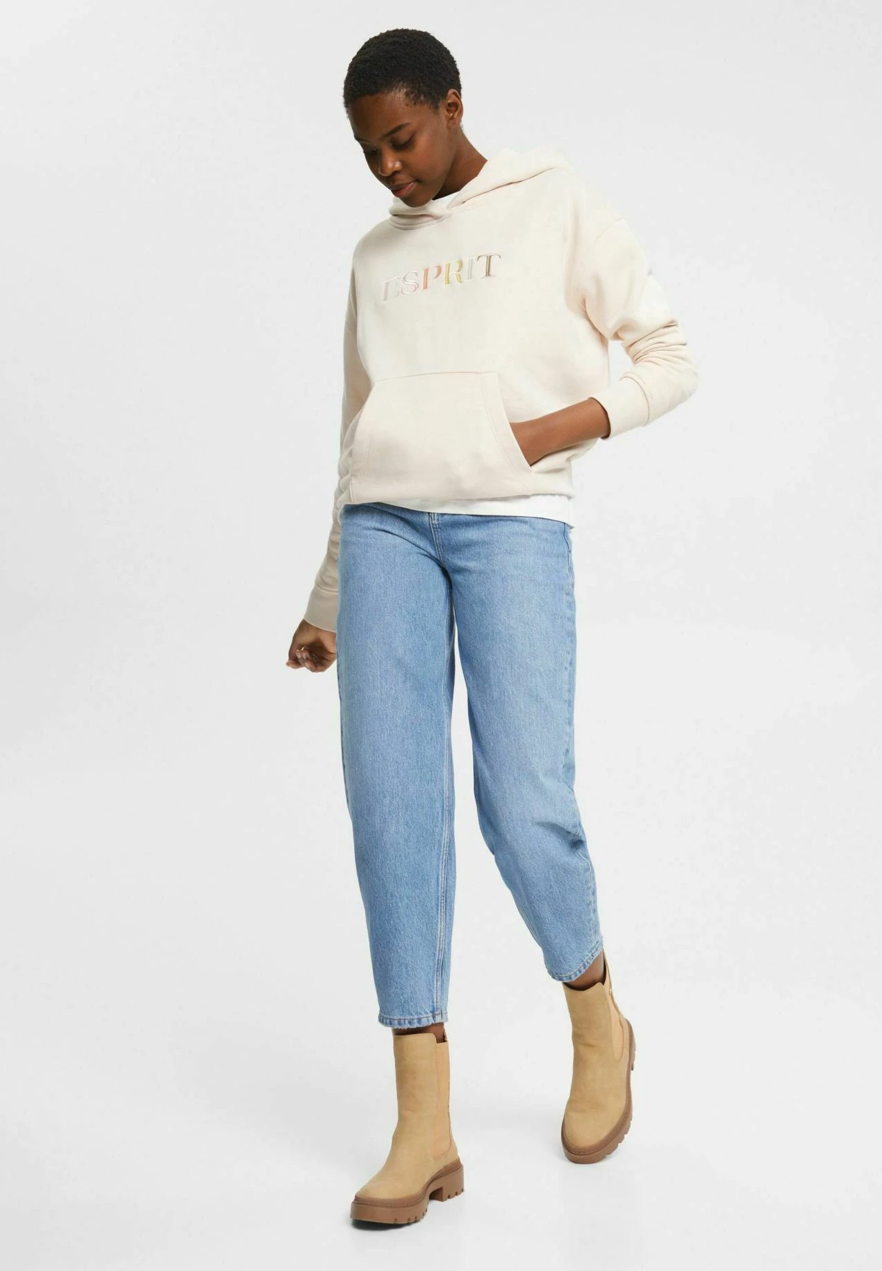 ESPRIT Sus Aw - Hoodie - Pastel Pink 5 ESPRIT Sus Aw - Hoodie - Pastel Pink - Image 5