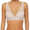 ESPRIT Modern Classic Padded High Apex - Underwired Bra - Old Pink