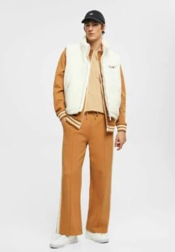ESPRIT Mit Weitem Bein - Trousers - Caramel -Esprit Sales Store 1875c326687c4f6889b3e050c20f8965