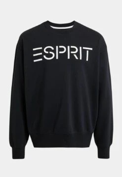 ESPRIT Logo - Sweatshirt - Black -Esprit Sales Store 18d57fa9544a441b8b186d47169d265e