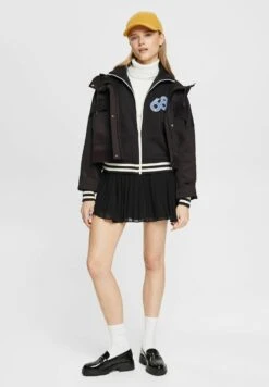 ESPRIT Zip-Up Sweatshirt - Black 13 ESPRIT Zip-Up Sweatshirt - Black -Esprit Sales Store 19699b4da92546bd8ed3ab6d7314c392