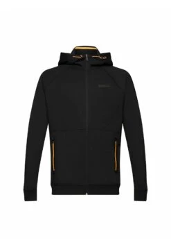 Zip-Up Sweatshirt - Black -Esprit Sales Store 1a0aef660d8048f0b6bf59b524e2c3b2