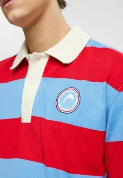 ESPRIT Gestreiftes Rugby - Polo Shirt - Light Blue Lavender -Esprit Sales Store 1a957496d09c49c682ec7de358601b8b