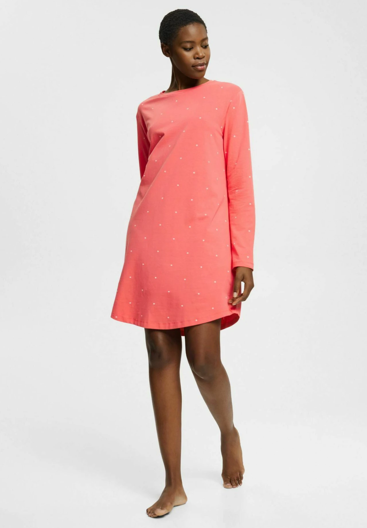 ESPRIT Seasonal- Nightie - Coral 2 ESPRIT Seasonal- Nightie - Coral - Image 2