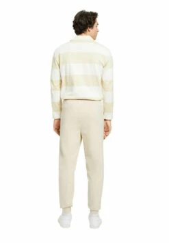 ESPRIT Jogging Mit Logoprint - Tracksuit Bottoms - Light Taupe -Esprit Sales Store 1bb5206471c84d77a708851a91d0def7