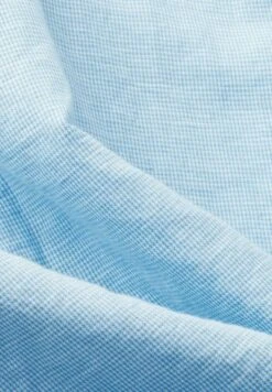 ESPRIT Kurzarm Mit Hahnentrittmuster - Shirt - Turquoise -Esprit Sales Store 1be874e25f3c400a806fba83645f8813