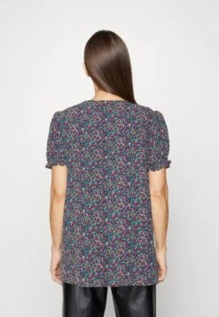 Edc By Esprit Short Sleeve Blouse - Print T-Shirt - Black -Esprit Sales Store 1c76b20a9dc84d209cf34ea9439f184a