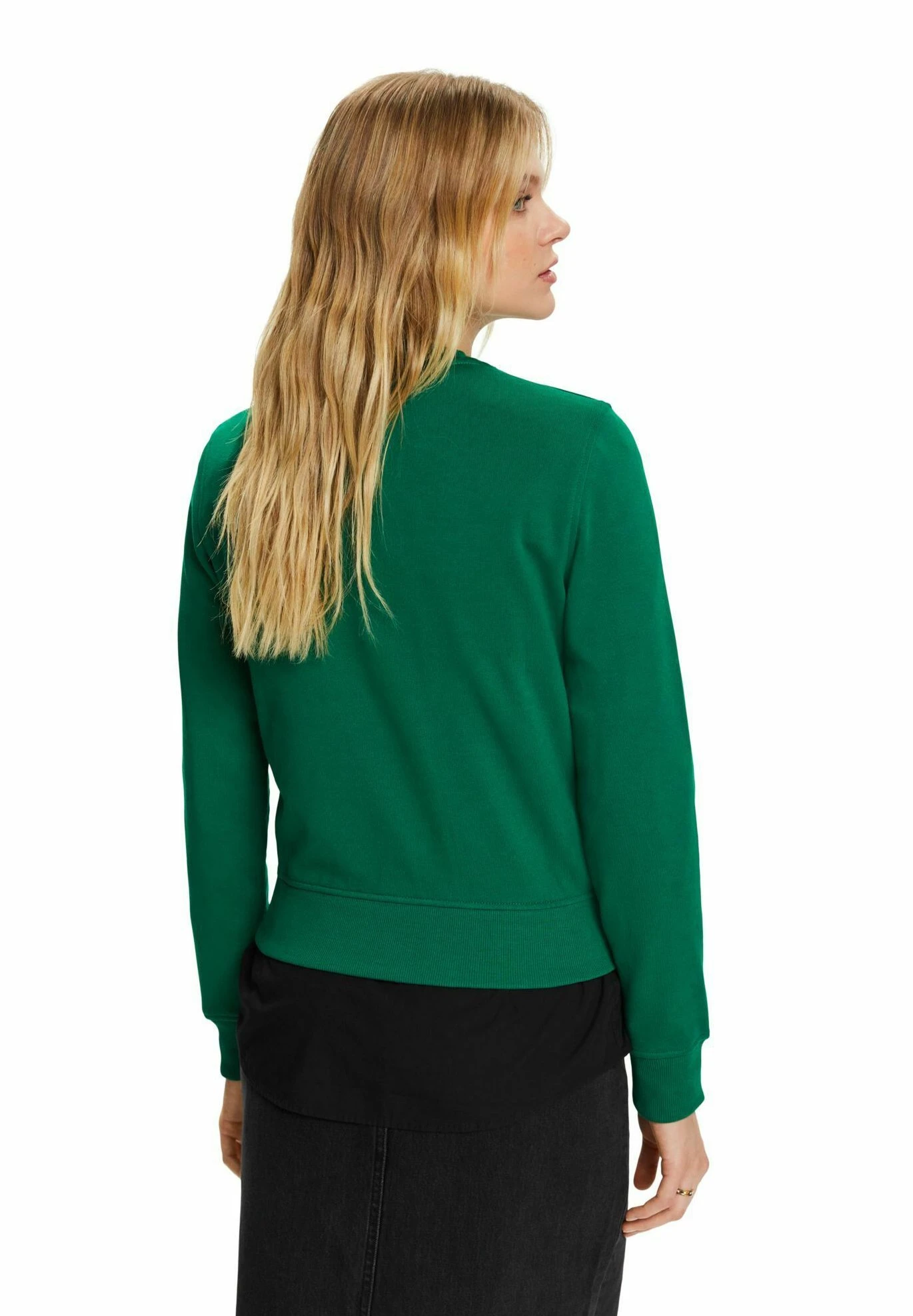 ESPRIT Sweatshirt - Dark Green 6 ESPRIT Sweatshirt - Dark Green - Image 6