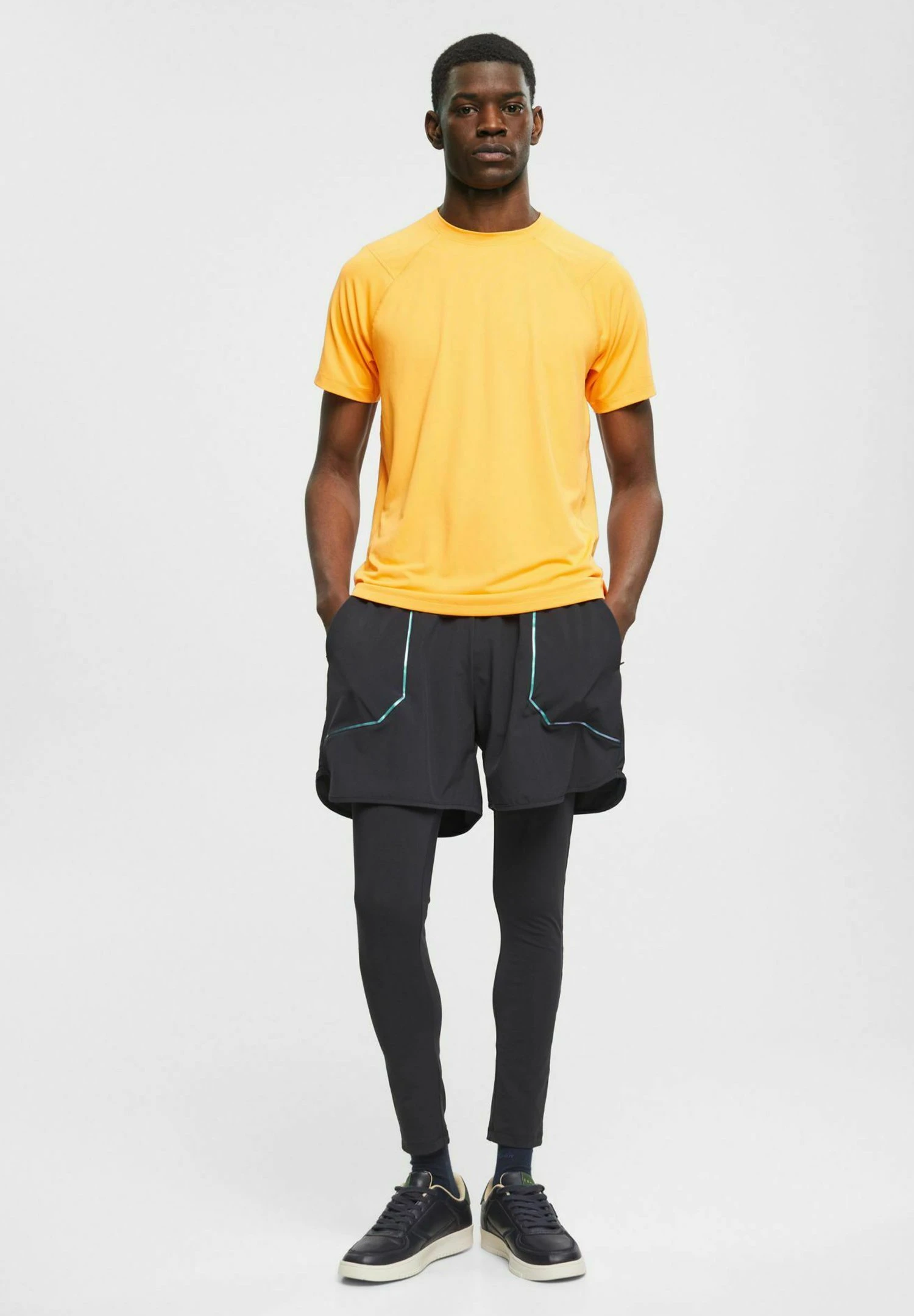 Basic T-Shirt - Golden Orange 2 Basic T-Shirt - Golden Orange - Image 2