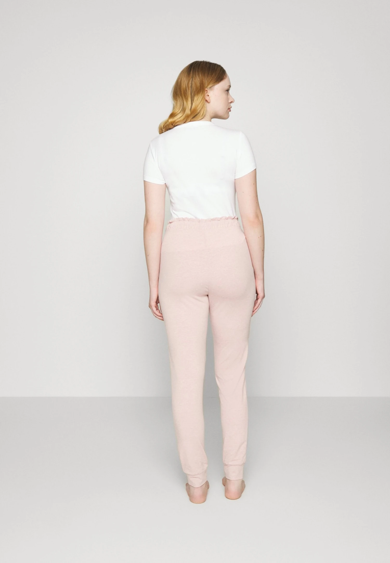 ESPRIT Cosy Melange Sus Single Long - Pyjama Bottoms - Old Pink 3 ESPRIT Cosy Melange Sus Single Long - Pyjama Bottoms - Old Pink - Image 3