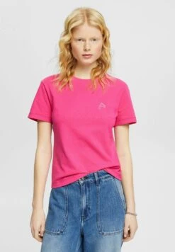 ESPRIT Mit Delfinprint - Basic T-Shirt - Pink Fuchsia -Esprit Sales Store 2184c7f7c15a4657954816846a0ff726
