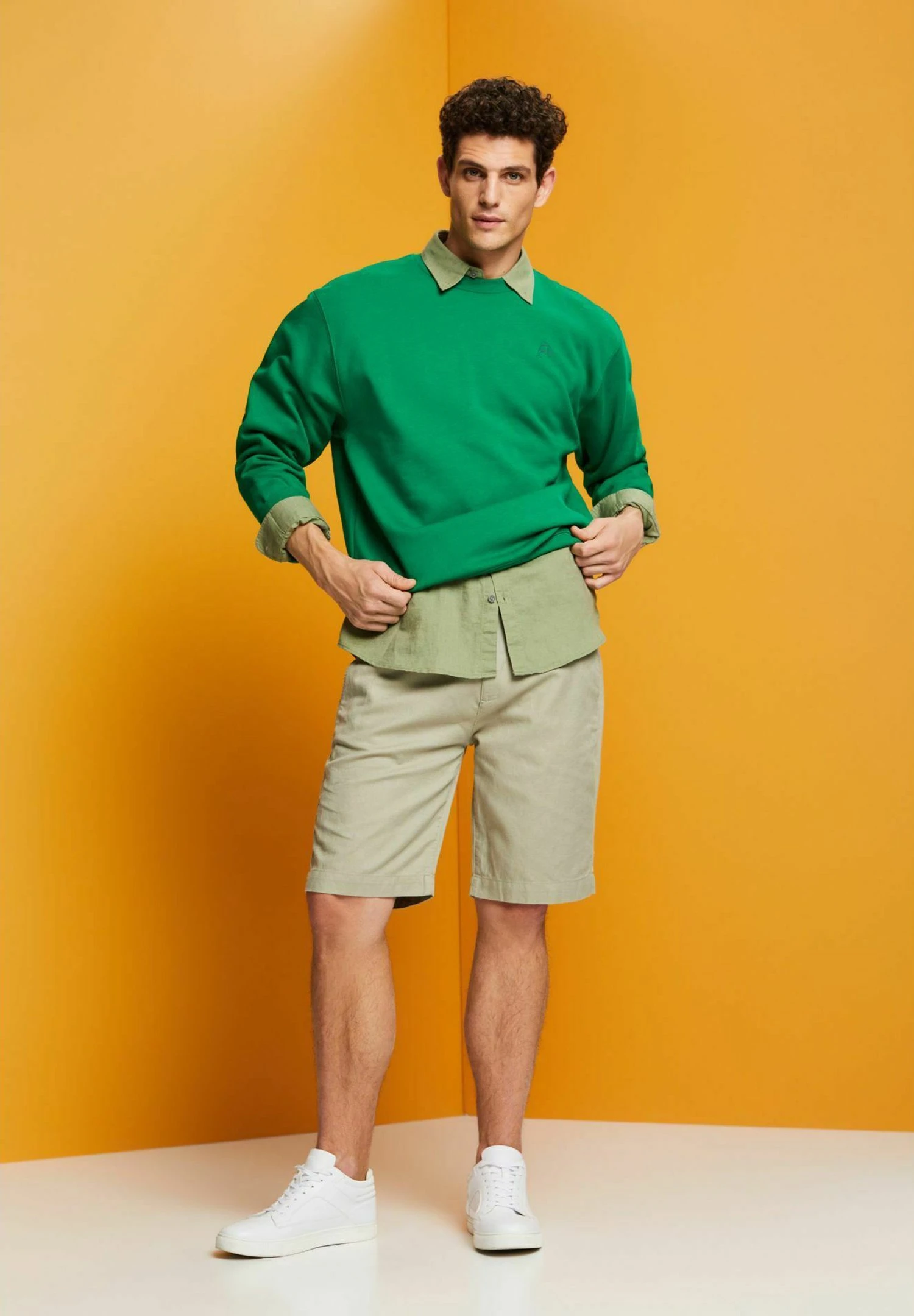 ESPRIT Im Stil - Shorts - Light Green 3 ESPRIT Im Stil - Shorts - Light Green - Image 3