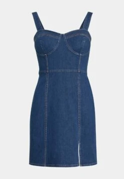 ESPRIT Körperformendes 4-Wege-Stretch - Denim Dress - Blue Dark Washed 9 ESPRIT Körperformendes 4-Wege-Stretch - Denim Dress - Blue Dark Washed -Esprit Sales Store 22c18680dbfd4a21baa7ca1853328858