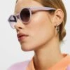 ESPRIT Mit Runden Gläsern - Sunglasses - Purple