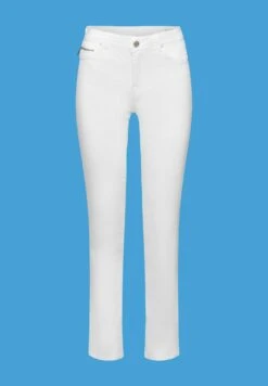 Edc By Esprit Slim Fit Jeans - White -Esprit Sales Store 2556c8a182034f04b97d9f9139af0d38