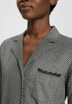 ESPRIT Mit Spitze - Pyjama Top - Black -Esprit Sales Store 2638d2cc51cf491aa7fe95ebbf57cee5