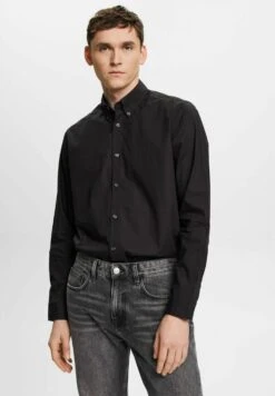 ESPRIT Button-Down - Shirt - Black