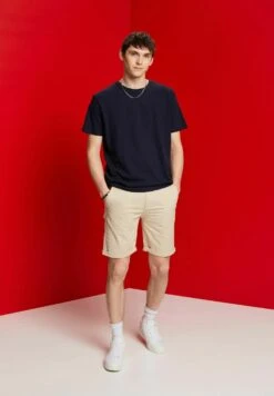 ESPRIT Shorts - Light Beige -Esprit Sales Store 26e64d35c4734a58ad3ed7dfd5bc02b3