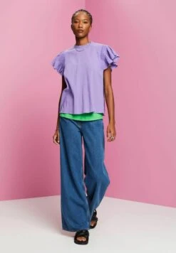 Edc By Esprit Blouse - Purple -Esprit Sales Store 2799b9bb9b0843a69607ca16723e5152