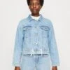 Edc By Esprit Jacket - Denim Jacket - Blue Medium Wash