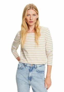 ESPRIT Long Sleeved Top - Sand -Esprit Sales Store 2b5192db02484ac5ac0f740e813263a8