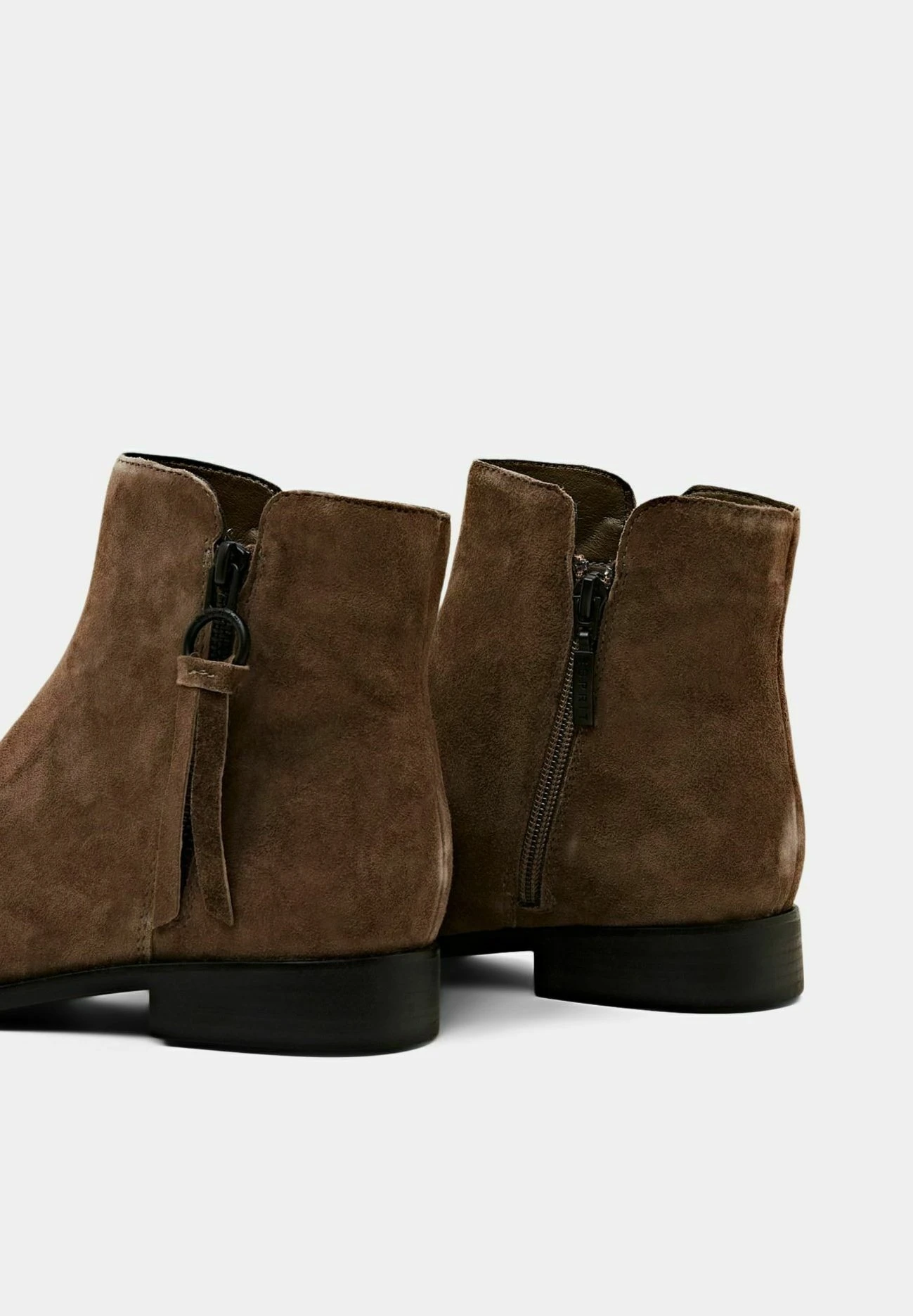 ESPRIT Ankle Boots - Light Khaki 4 ESPRIT Ankle Boots - Light Khaki - Image 4