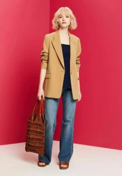 ESPRIT Cami Mit Ausschnitt - Top - Navy -Esprit Sales Store 2d38102a79e440f9a8df7fdb29e75a42