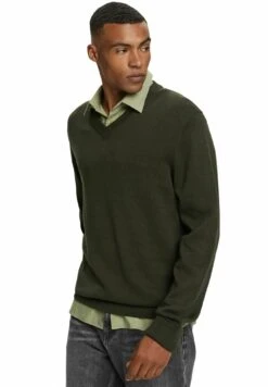 ESPRIT Jumper - Dark Khaki -Esprit Sales Store 2d9cbcf5b324444aa358e7734e74c2a5